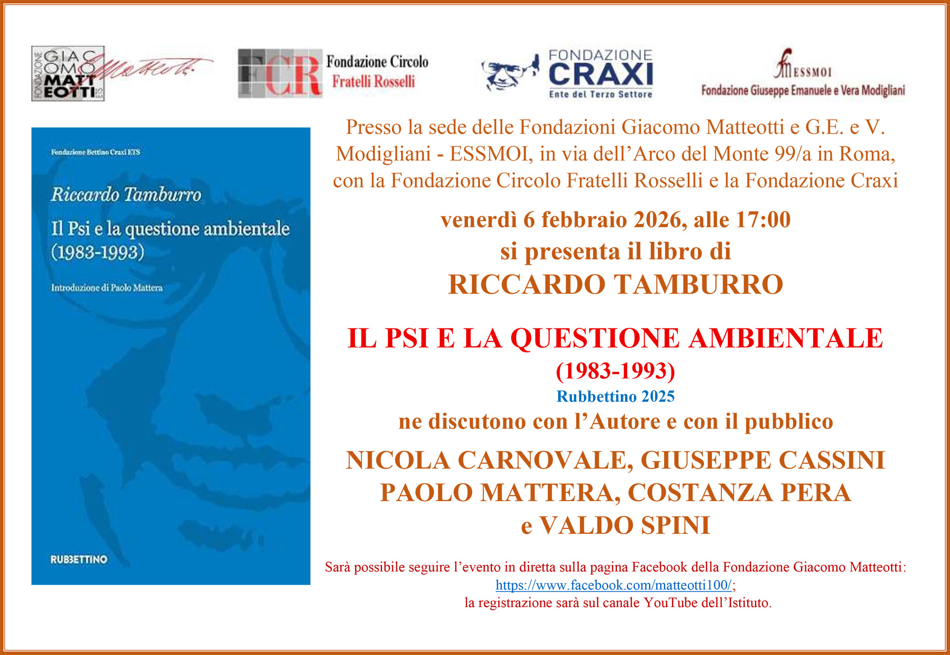 Presentazione del volume Il PSI e la questione ambientale