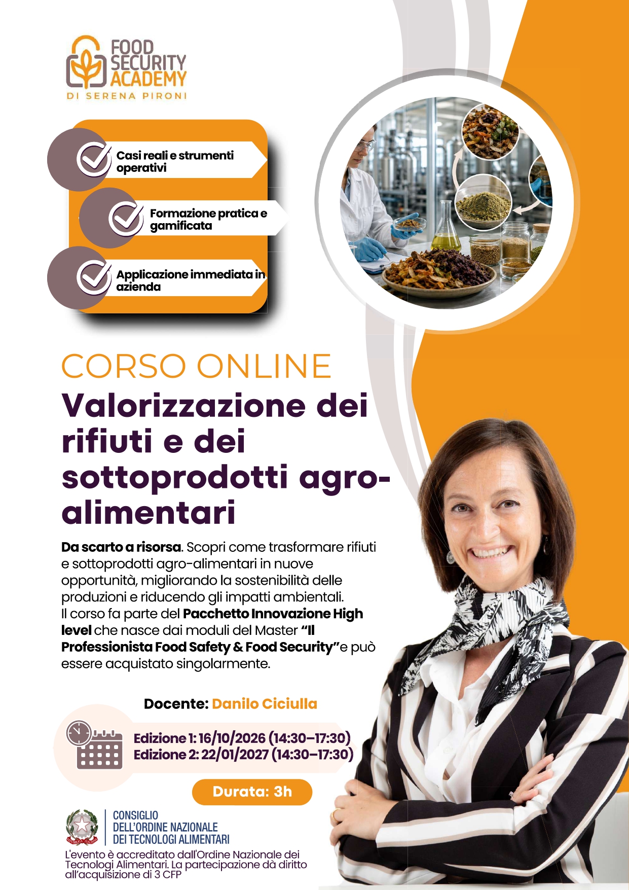 Valorizzazione dei rifiuti e dei sottoprodotti agro-alimentari