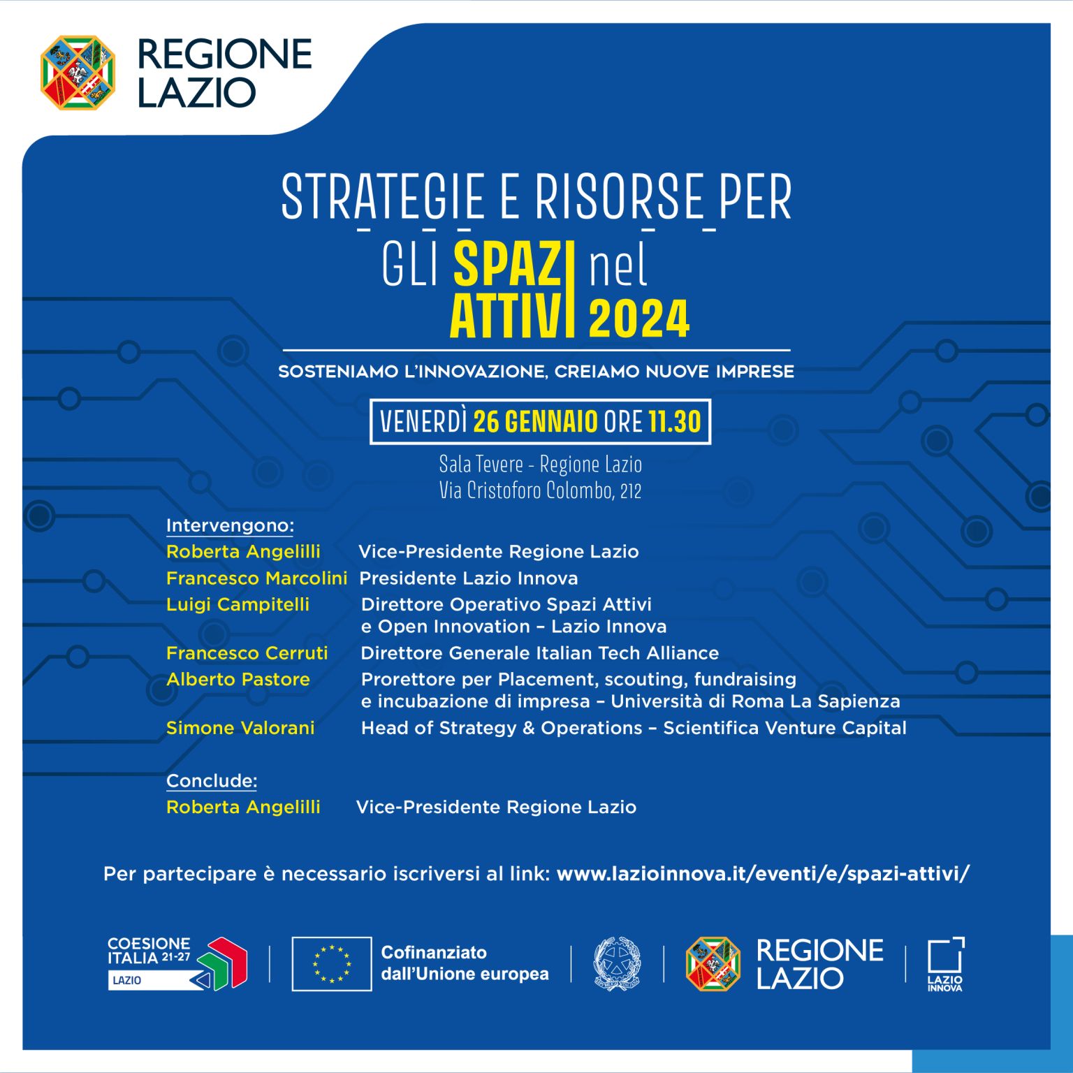 Strategie e risorse per gli Spazi Attivi nel 2024 – Sosteniamo l’innovazione, creiamo nuove imprese