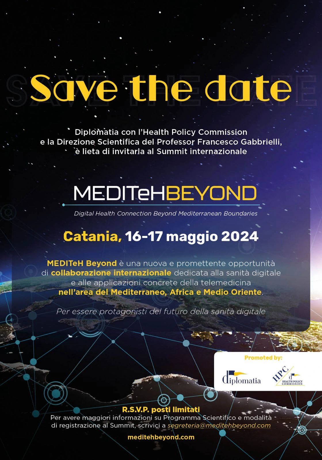 MEDITeH BEYOND - Digital Health Connection Beyond Mediterranean Boundaries
