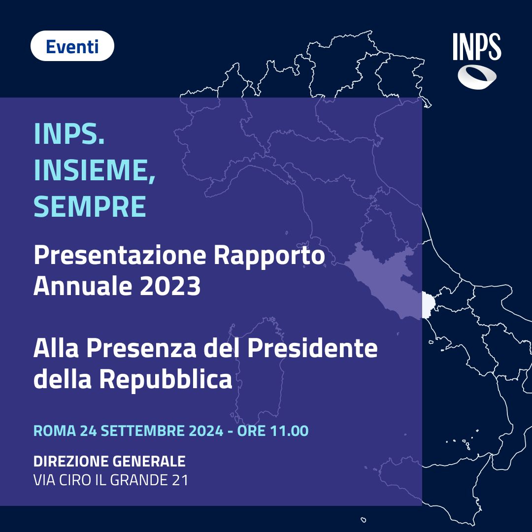 Presentazione XXIII Rapporto annuale dell'INPS