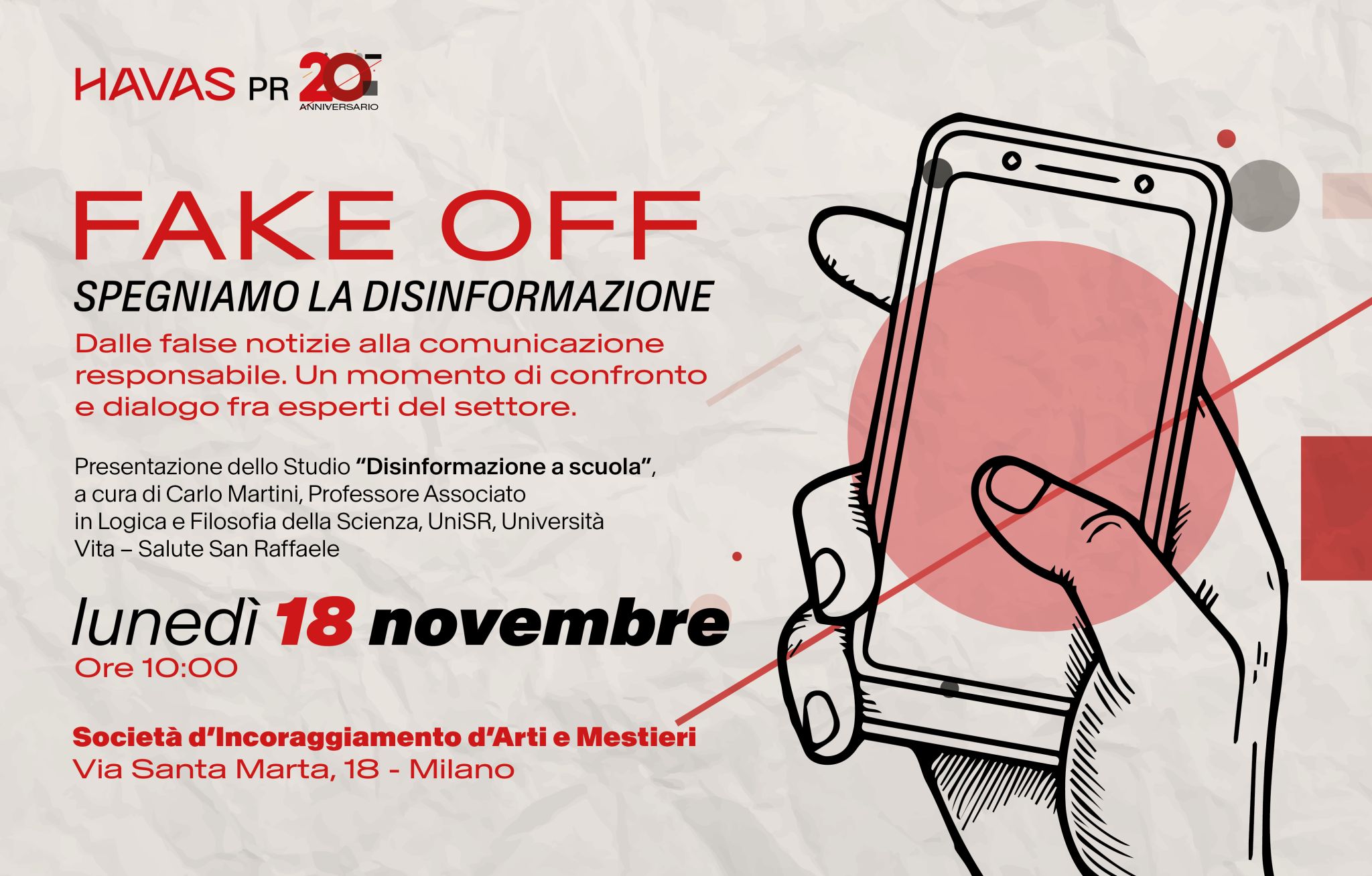 FAKE OFF: spegniamo la disinformazione
