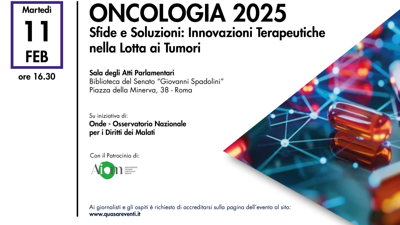 Oncologia 2025 - Sfide e Soluzioni: Innovazioni Terapeutiche nella Lotta ai Tumori