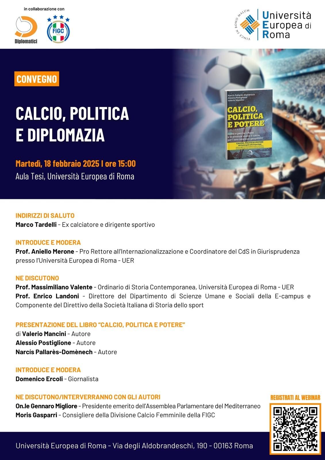 Calcio, Politica e Diplomazia