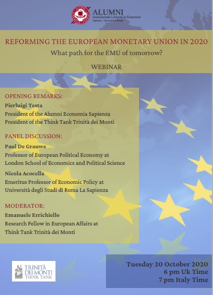 Reforming the European Monetary Union in 2020