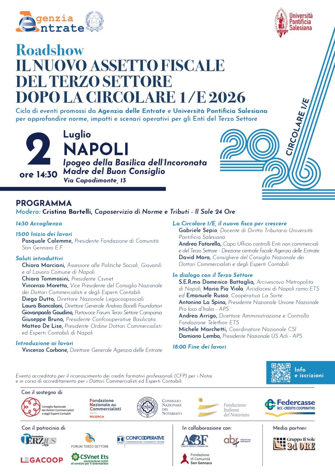 Il nuovo assetto fiscale del Terzo settore dopo la Circolare 1/E 2026