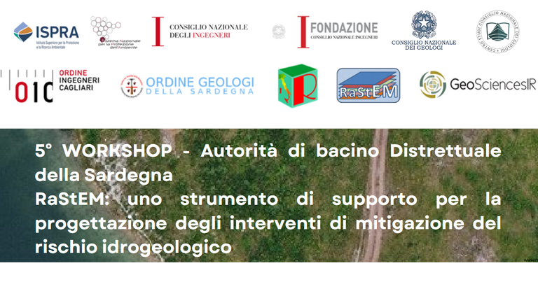 Workshop RaStEM: uno strumento di supporto per la progettazione degli interventi di mitigazione del rischio idrogeologico