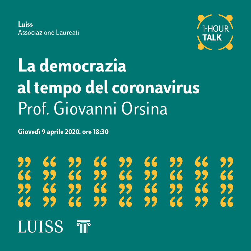 La democrazia al tempo del coronavirus 