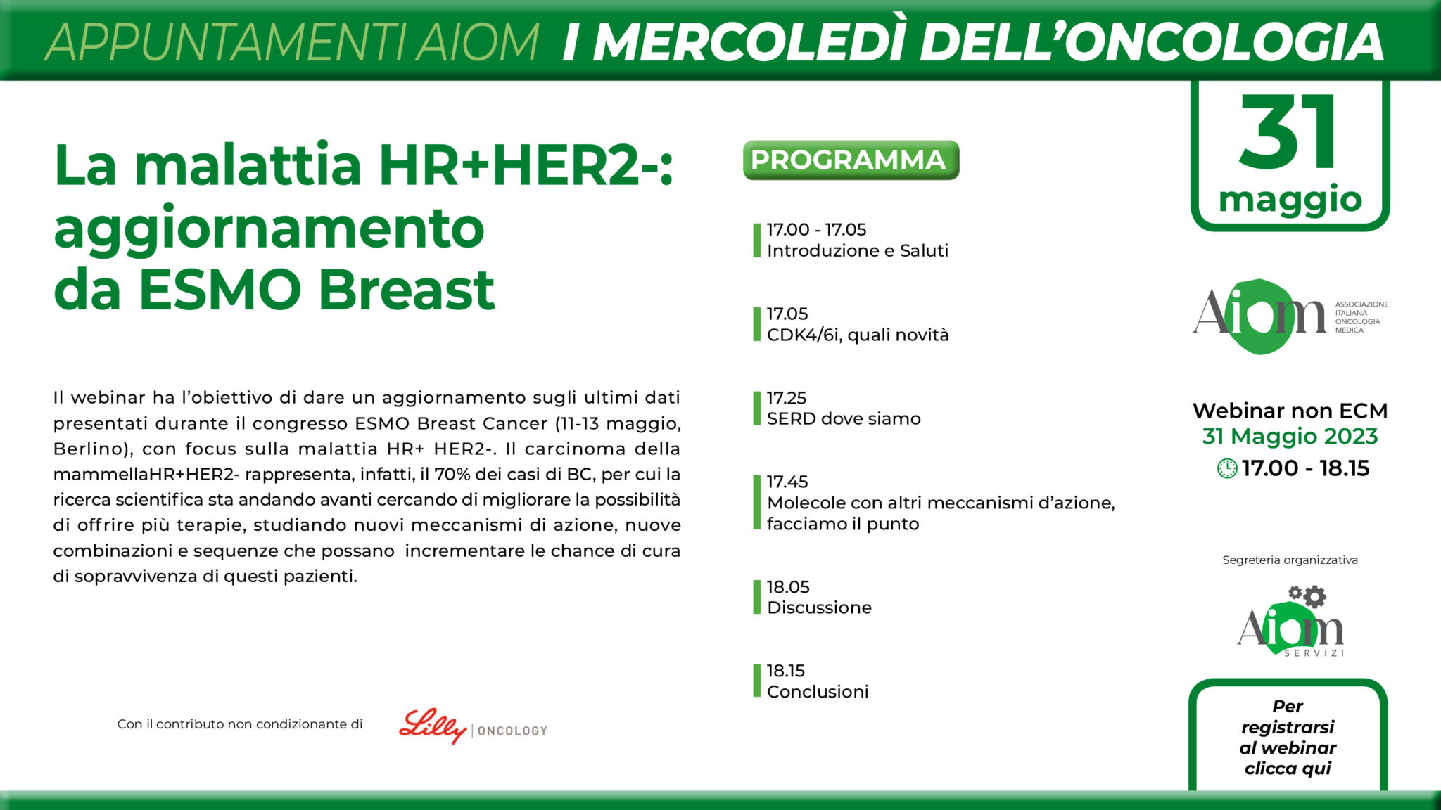La malattia HR+HER2-: aggiornamento da ESMO Breast