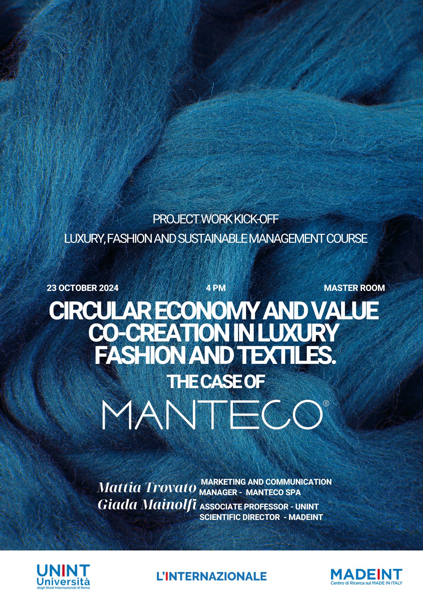 Circular economy and value co-creation in luxury fashion and textiles. The case of Manteco