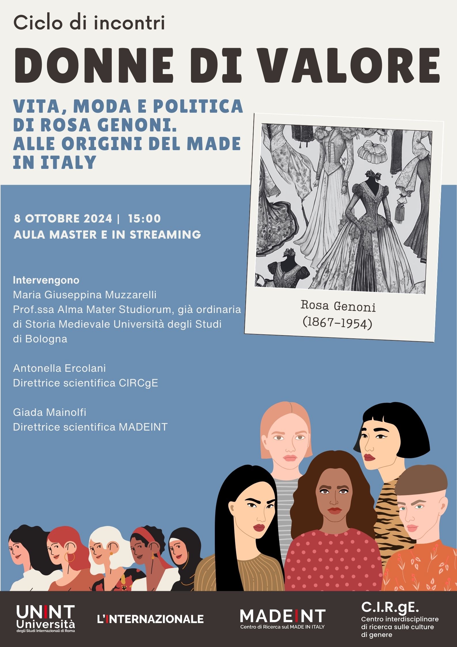 Vita, moda e politica di Rosa Genoni. Alle origini del made in Italy