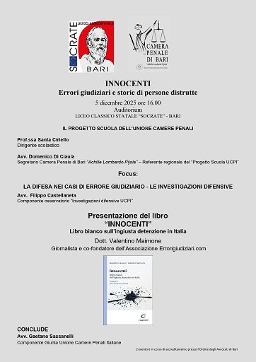 Errori giudiziari e storie di persone distrutte