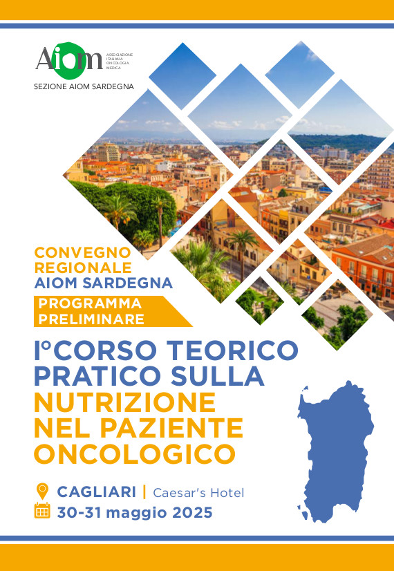 Corso teorico pratico sulla nutrizione nel paziente oncologico