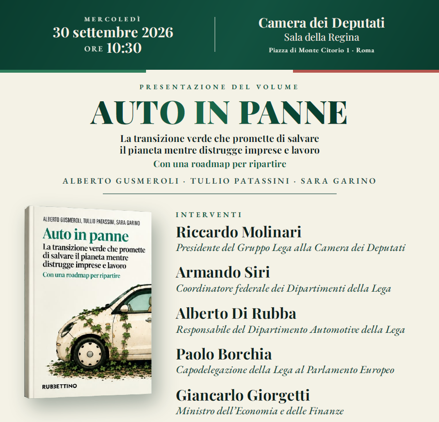 Presentazione del volume: "Auto in panne"