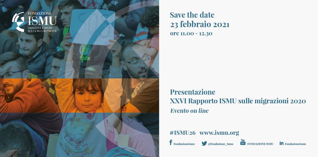 XXVI Rapporto Ismu sulle migrazioni 2020 - Presentazione