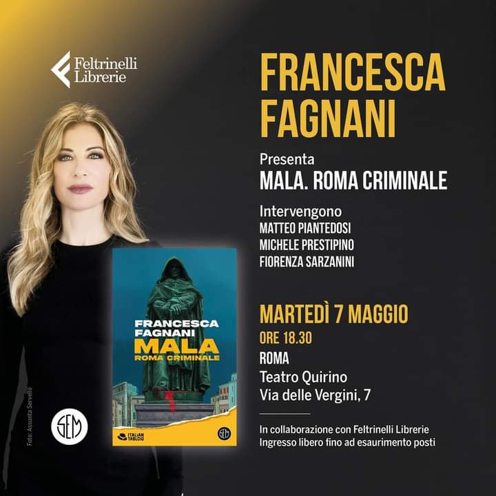 Presentazione del libro: "Mala. Roma Criminale"