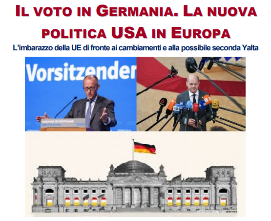 Il voto in Germania… La nuova politica USA in Europa