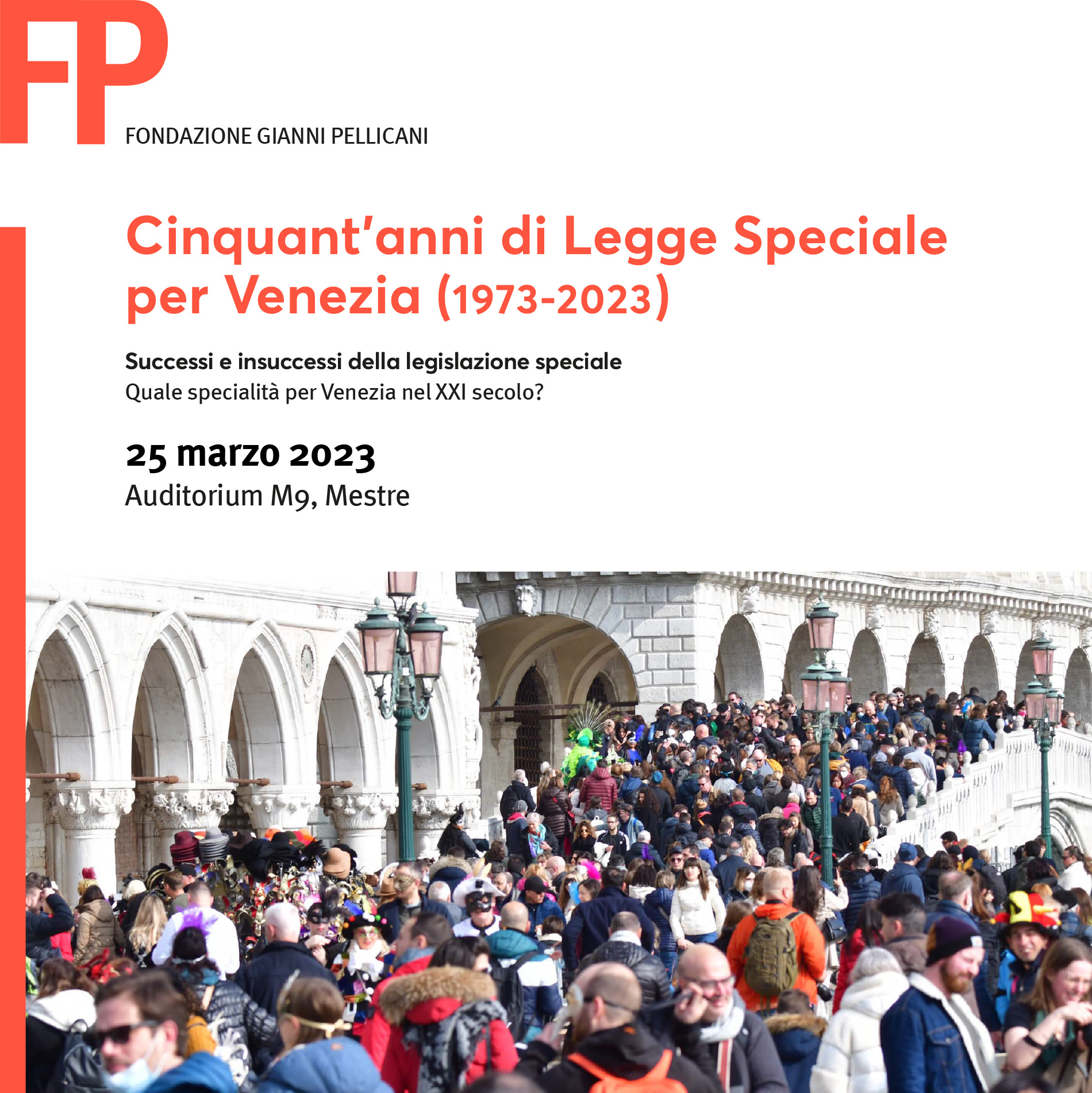 Cinquant'anni di Legge Speciale per Venezia (1973-2023)