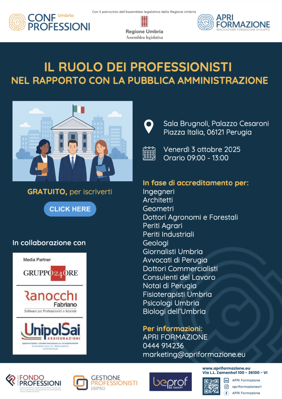 Il ruolo dei professionisti nel rapporto con la Pubblica Amministrazione