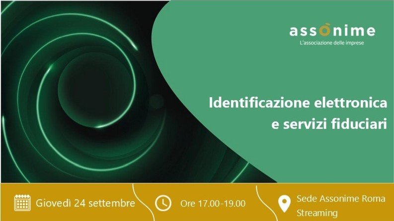 Identificazione elettronica e servizi fiduciari
