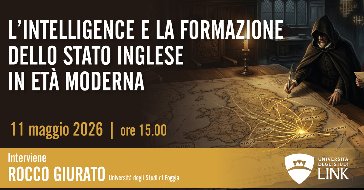 L'intelligence e la formazione dello Stato inglese in Età moderna