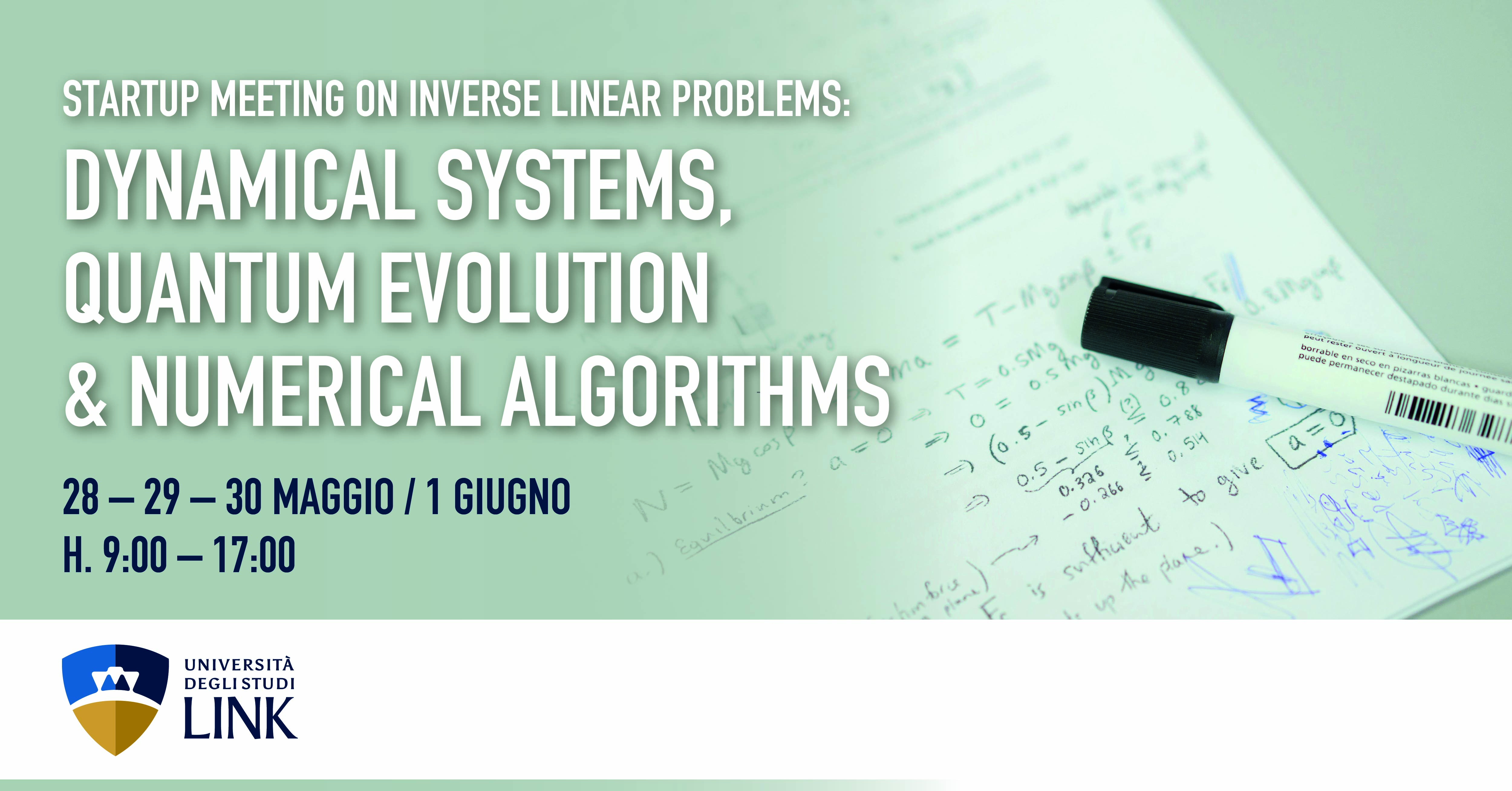 Dynamical Systems, Quantum Evolution and Numerical Algorithms