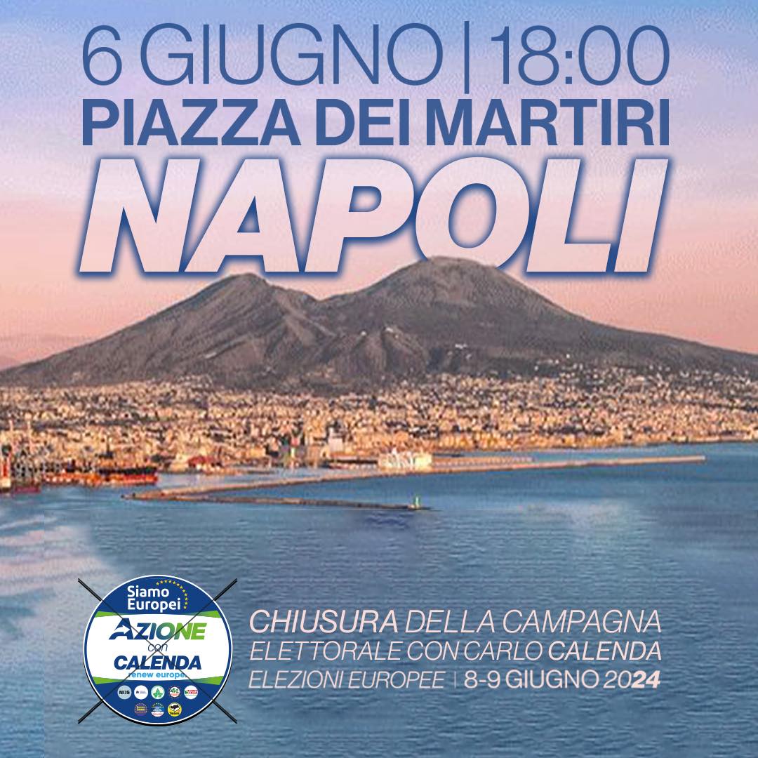 Chiusura campagna elettorale di Azione