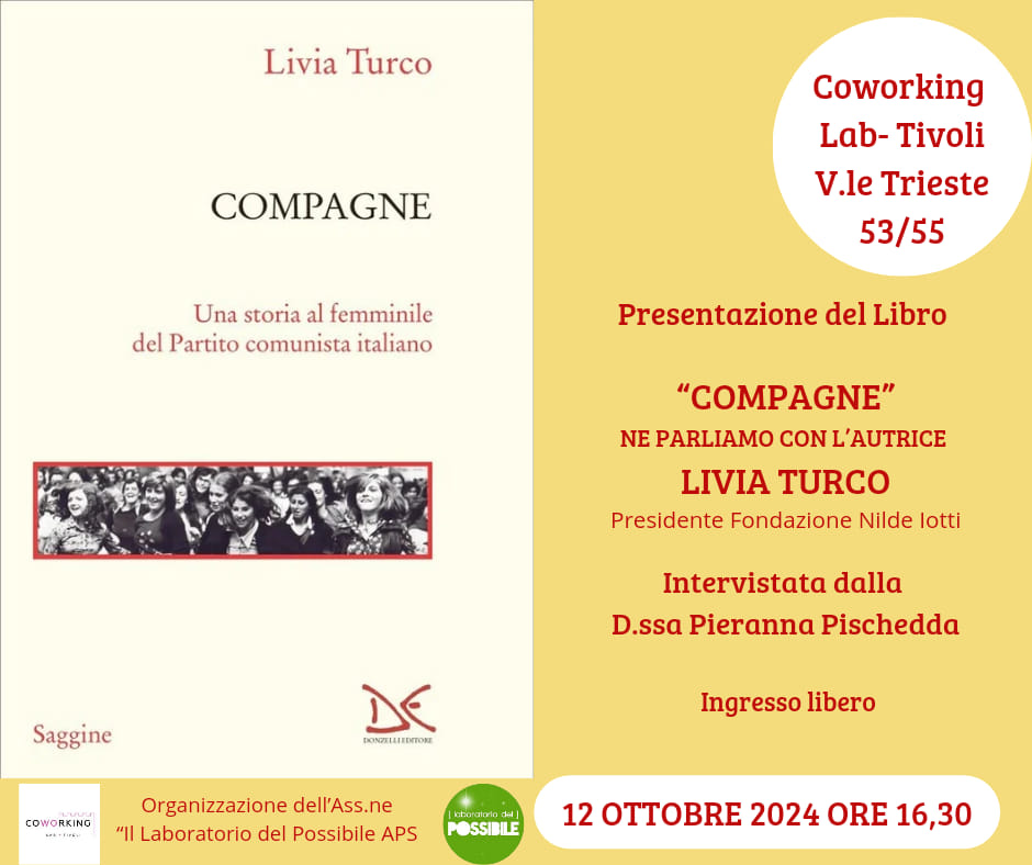 Presentazione del Libro: "Compagne"