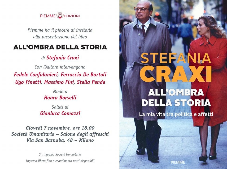 Presentazione del libro: "All'ombra della storia" 