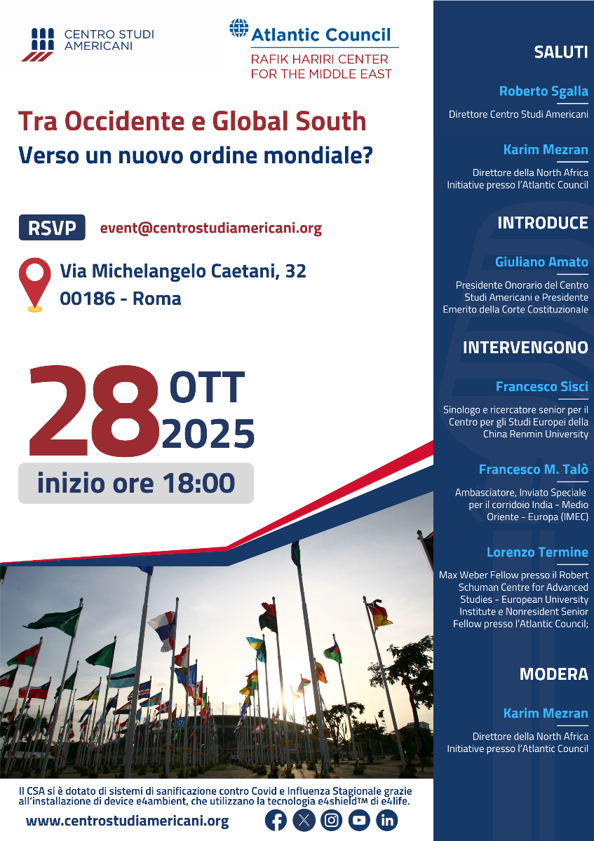 Tra Occidente e Global South: verso un nuovo ordine mondiale?