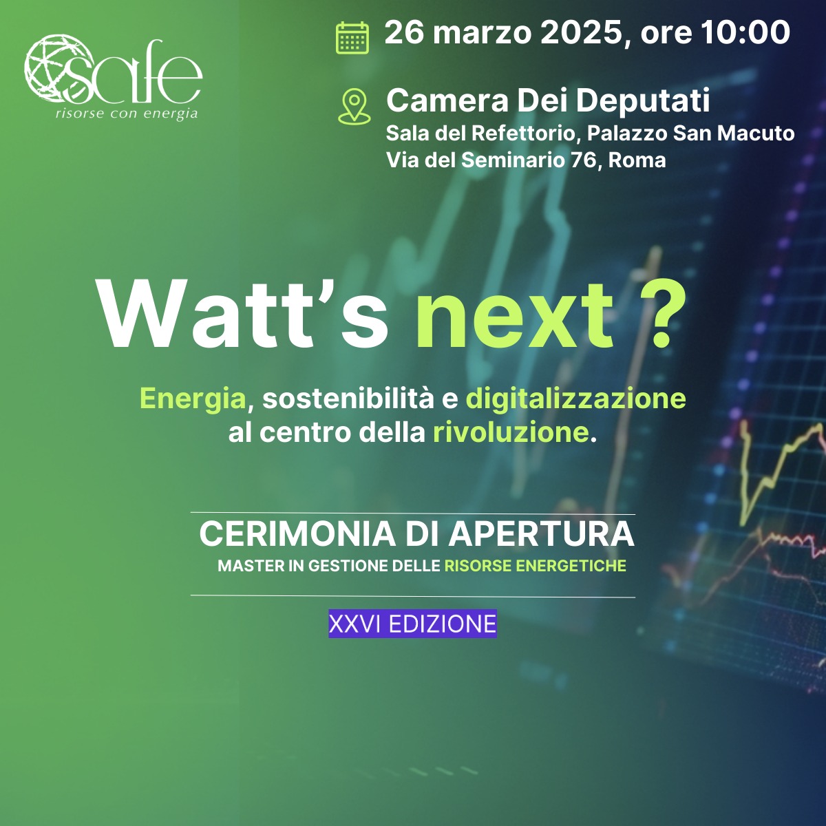 Watt’s next? Energia, sostenibilità e digitalizzazione al centro della rivoluzione