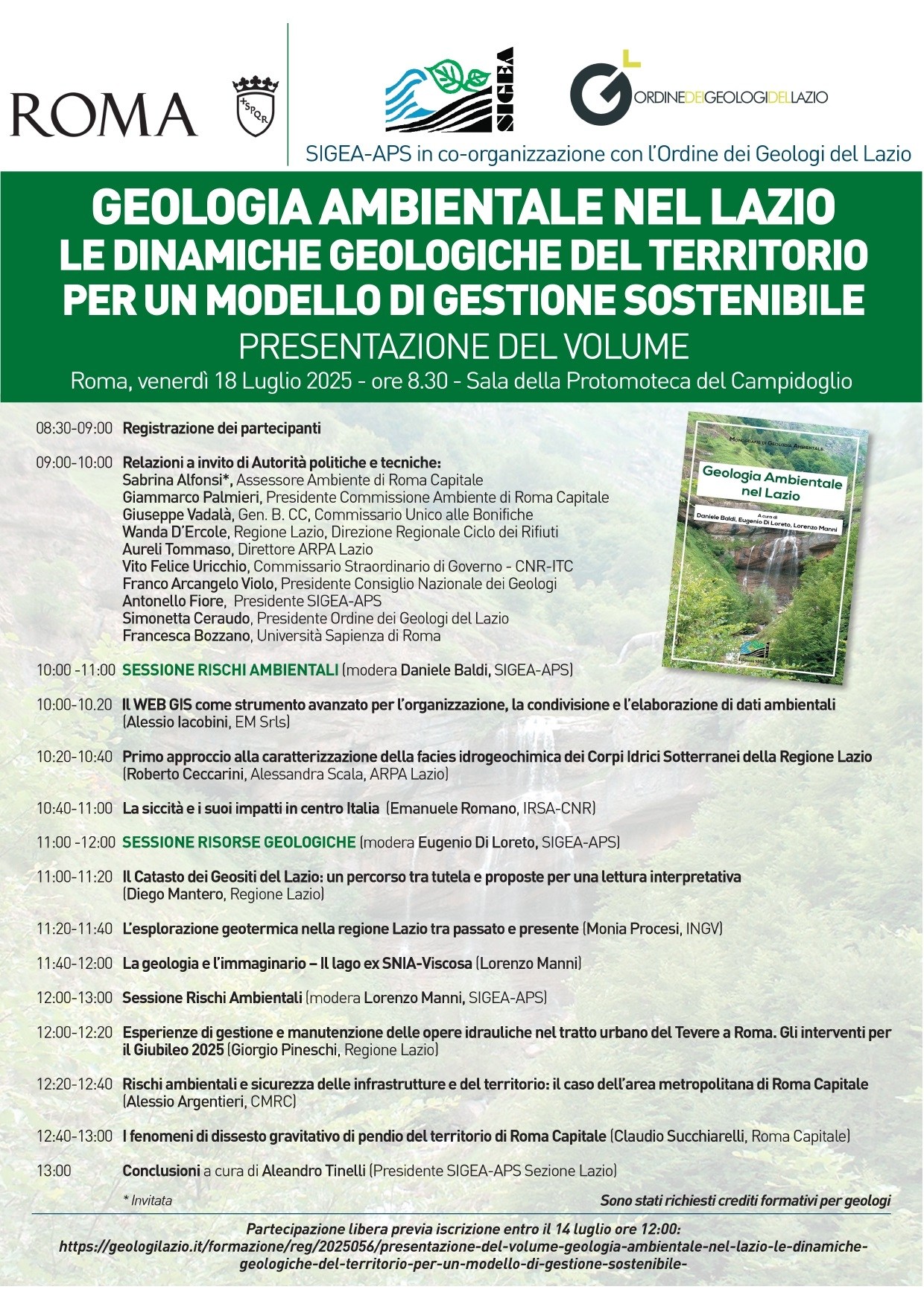 Geologia ambientale nel Lazio