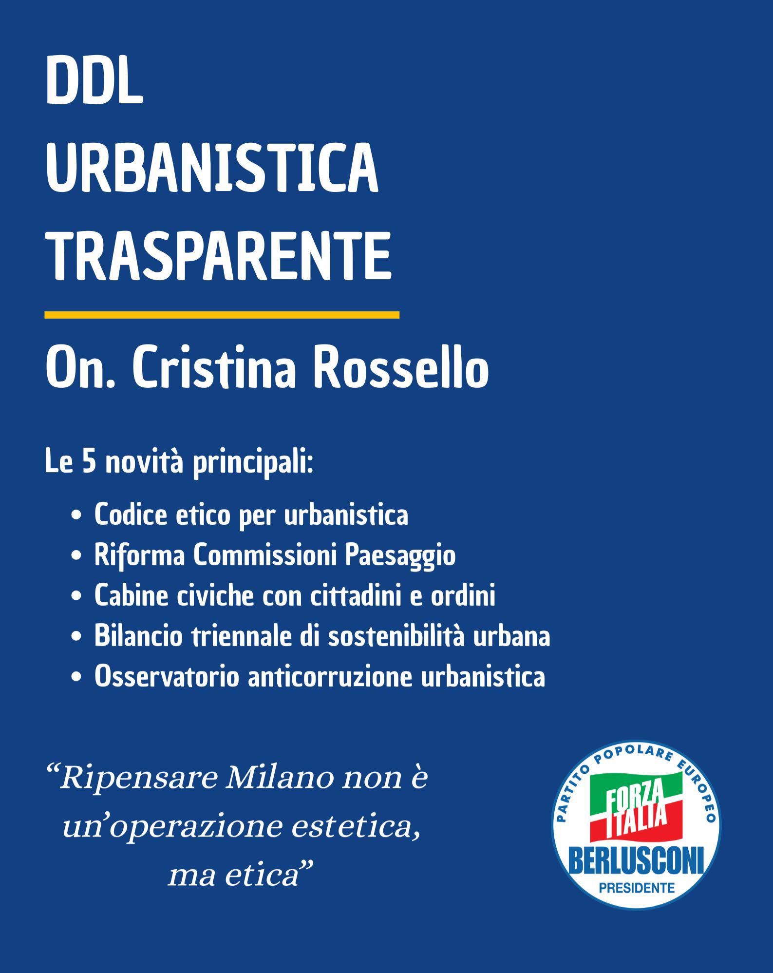 Norme per la trasparenza e la legalità nella pianificazione urbanistica e nella trasformazione del territorio