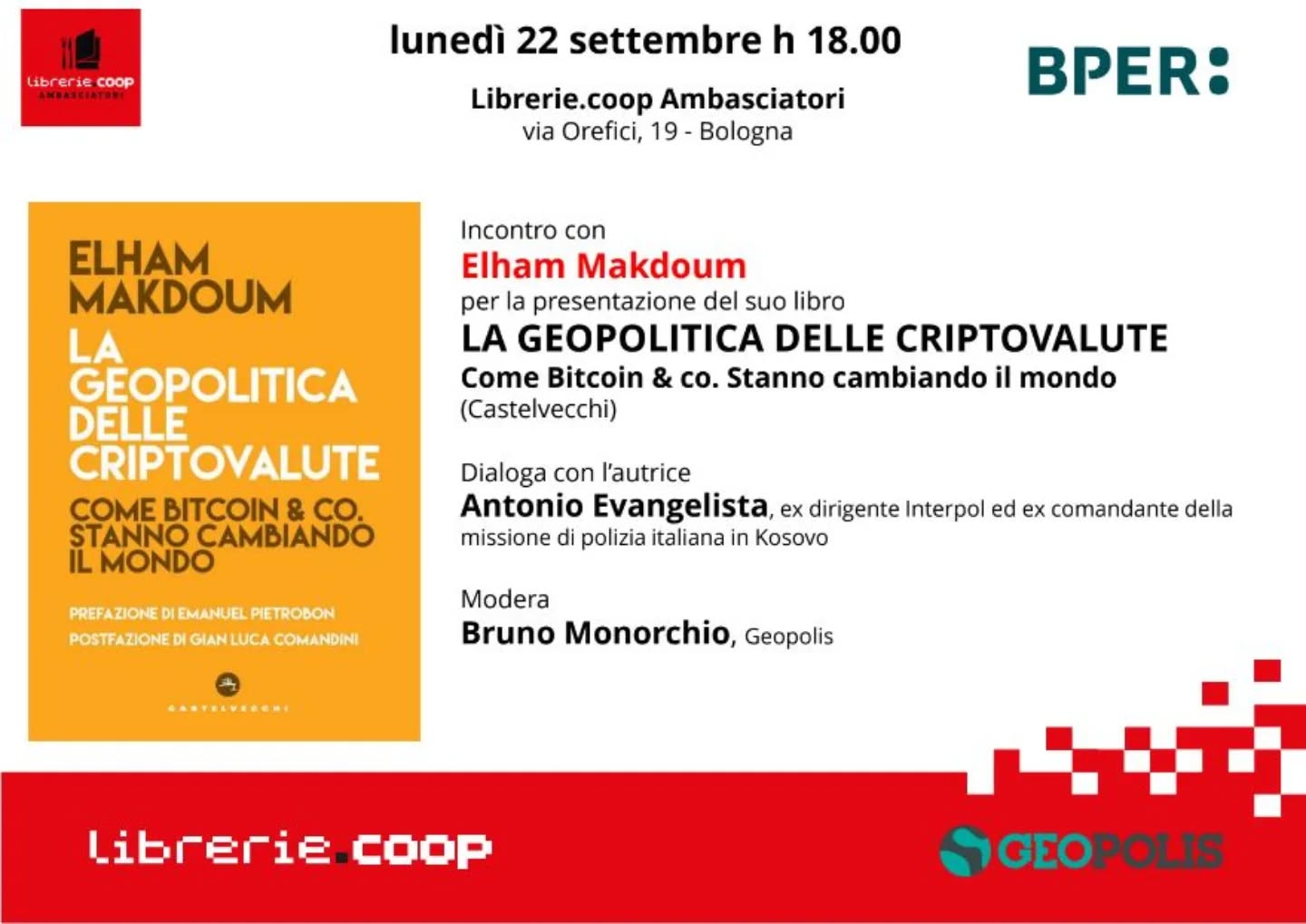 Presentazione del libro: La geopolitica delle criptovalute"