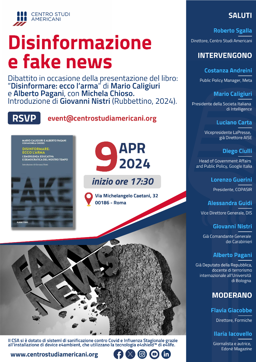 Disinformazione e fake news