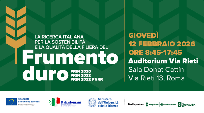 La ricerca italiana per la sostenibilità e la qualità della filiera del frumento duro
