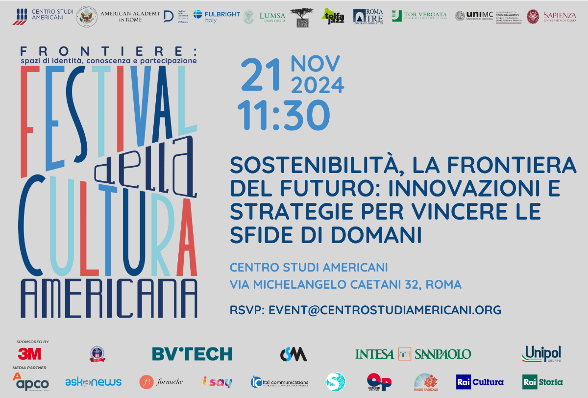 Sostenibilità, la frontiera del futuro: innovazioni e strategie per vincere le sfide di domani