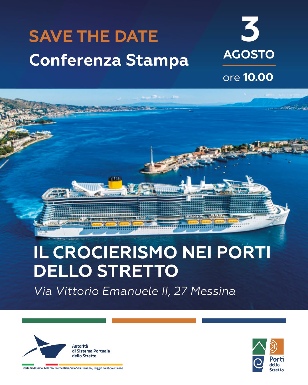 Il crocierismo nei porti dello Stretto