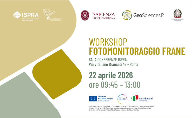 Workshop "fotomonitoraggio delle frane"