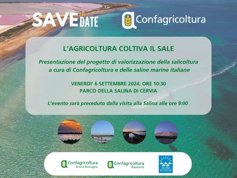 L'agricoltura coltiva il sale