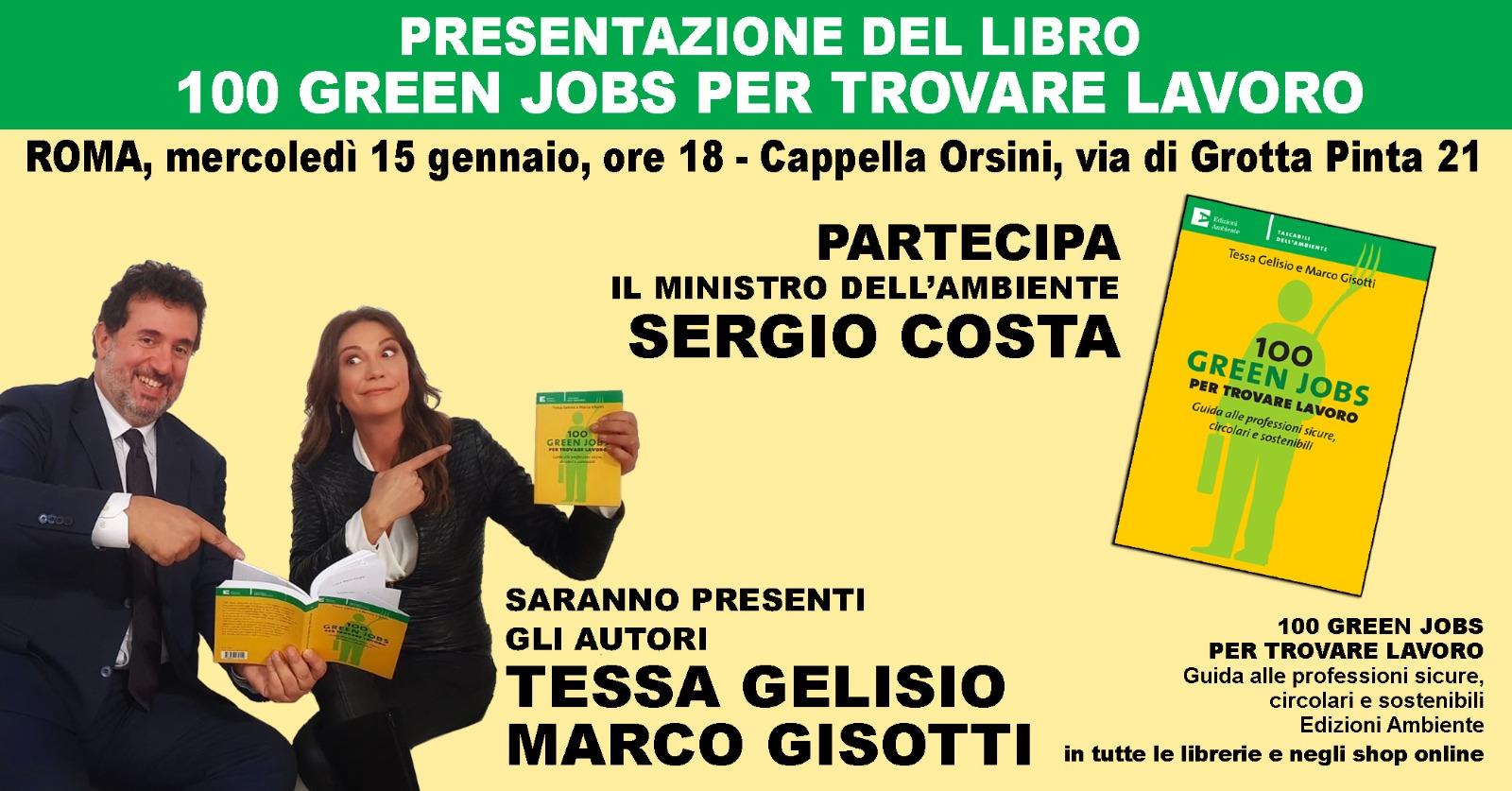 Presentazione del libro: "100 Green jobs per trovare lavoro"