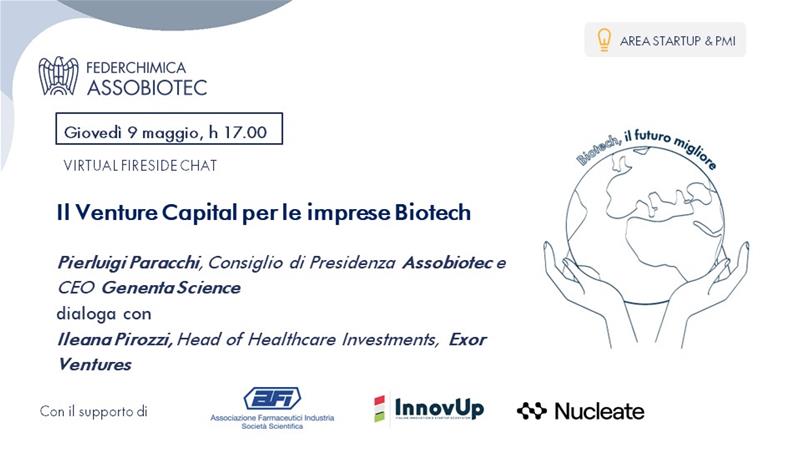 Il Venture Capital per le imprese Biotech | Virtual fireside chat con Exor Ventures