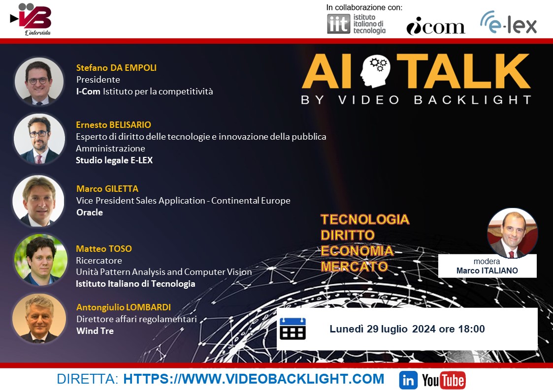 AI Talk: Strategia italiana per l'Intelligenza Artificiale