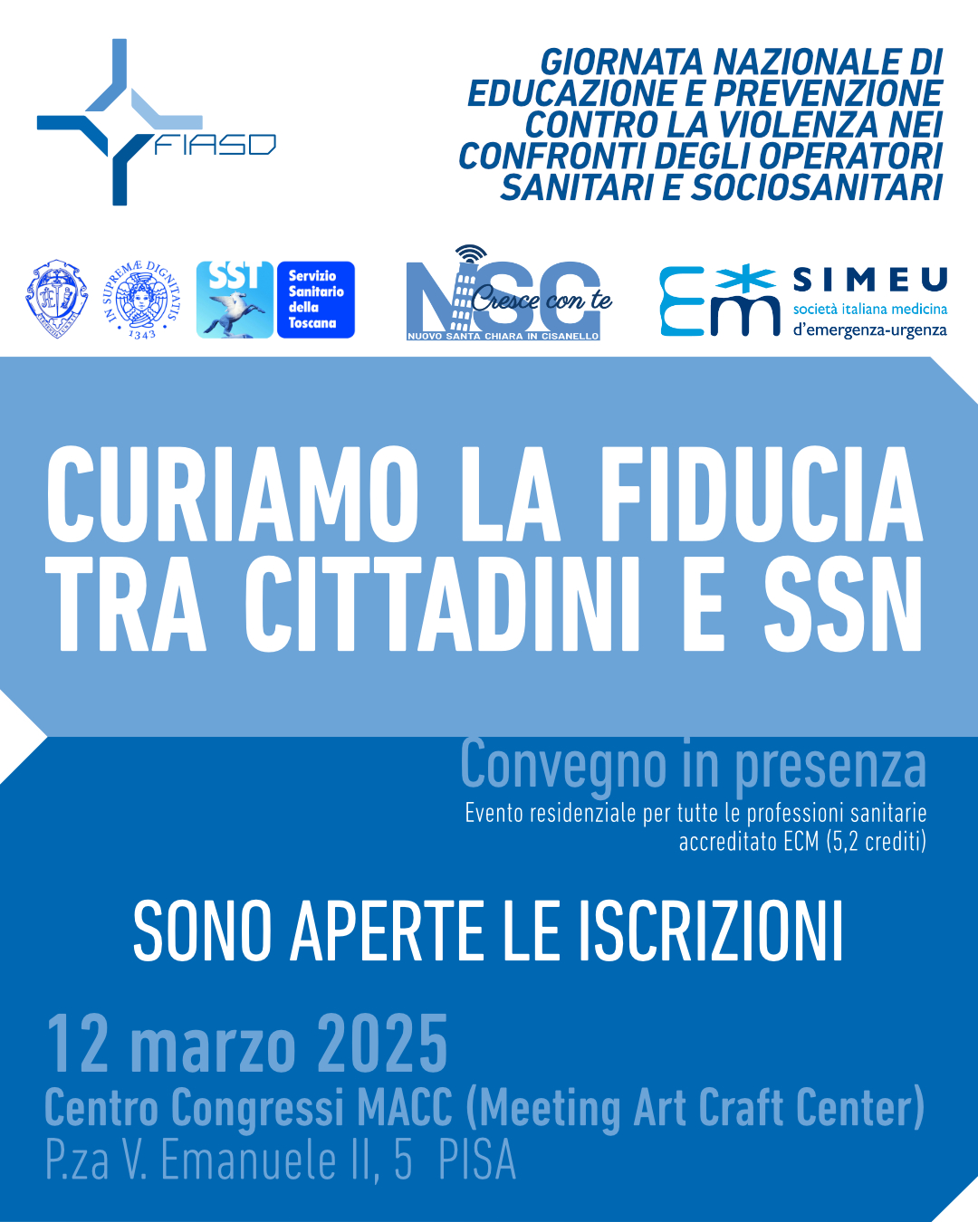 Curiamo la fiducia tra cittadini e SSN