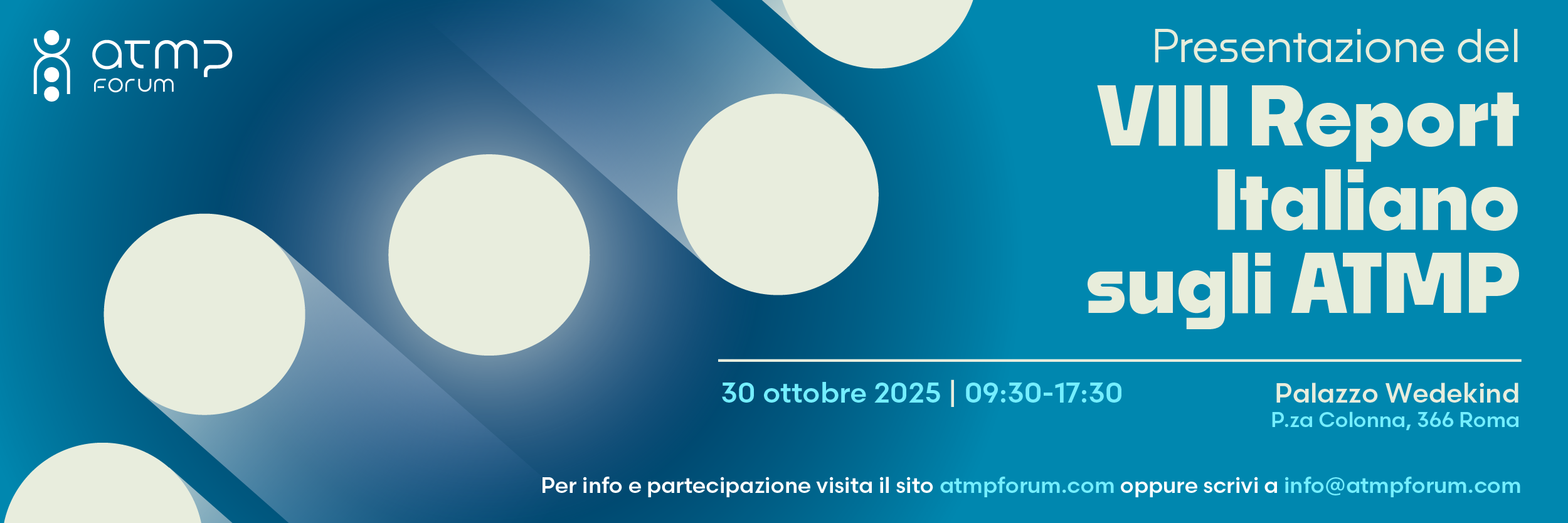 Presentazione del VIII Report Italiano sugli ATMP