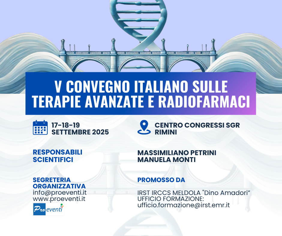 Convegno Italiano sulle Terapie Avanzate i Radiofarmaci