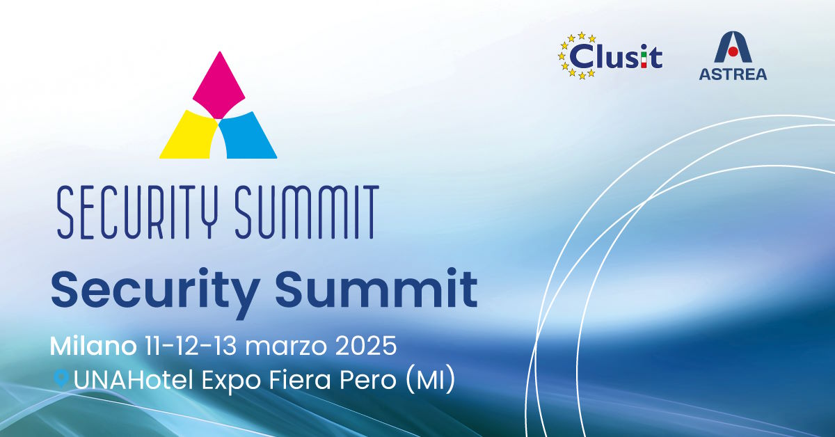 Security Summit Milano 2025