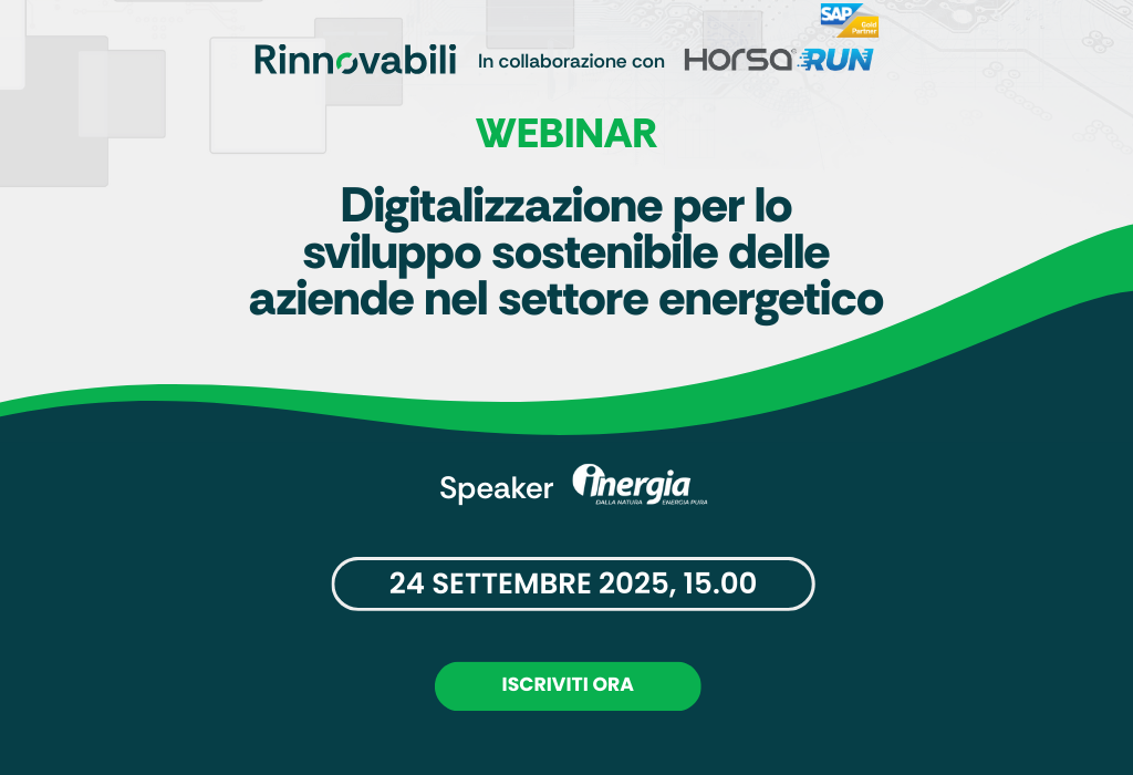 Digitalizzazione per lo sviluppo sostenibile delle aziende nel settore energetico