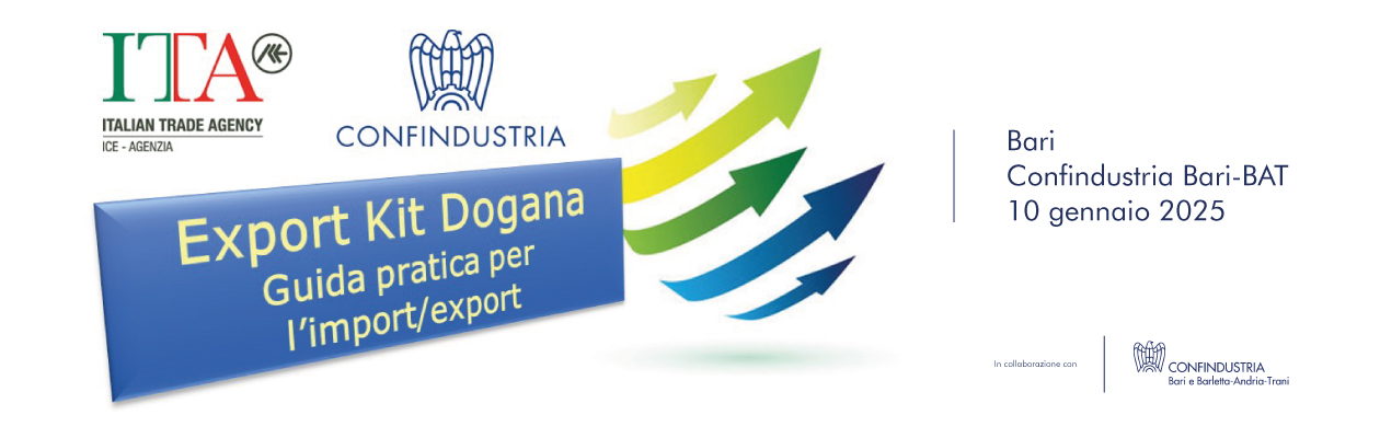 Formazione in campo doganale e del commercio internazionale “Export kit dogana”
