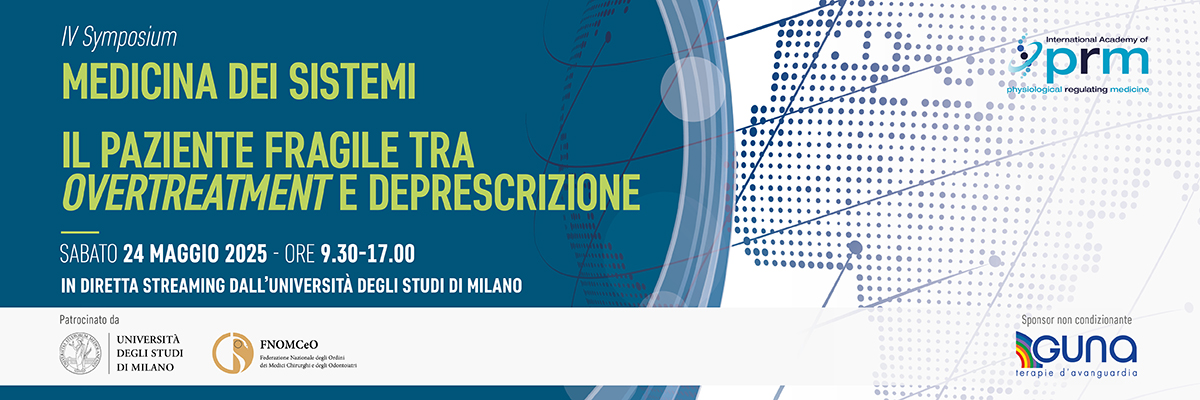 Medicina dei Sistemi. Il paziente fragile tra overtreatment e deprescrizione